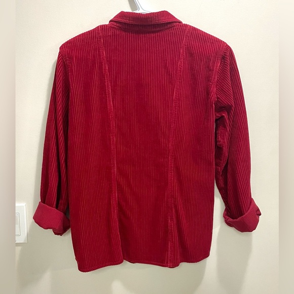 Woman’s Corduroy Shacket S/M - Picture 3 of 4